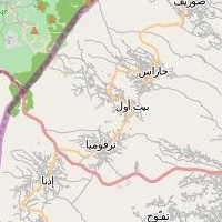 post offices in Palestine: area map for (28) Beit Ula